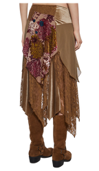 Soulful Sunshine Midi Skirt - Brown